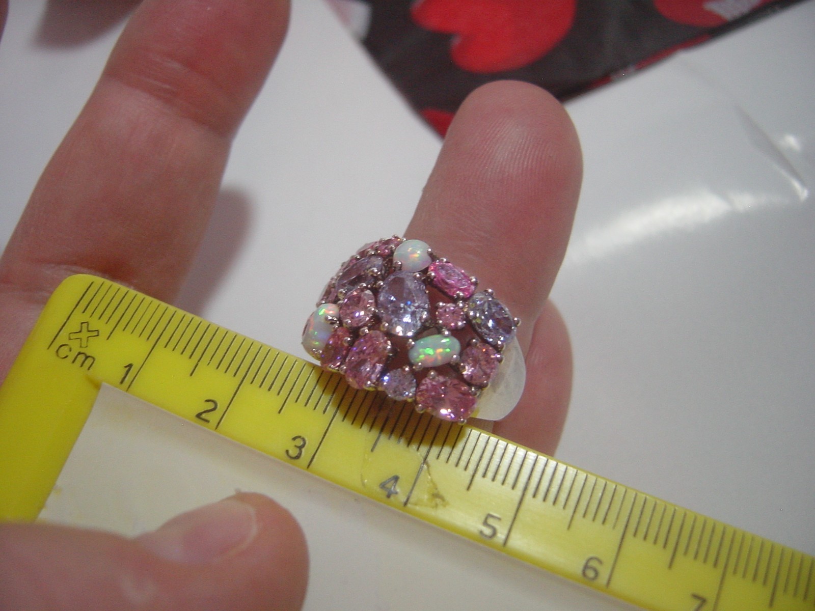 vintage beautiful Solid Silver large Ring- superb… - image 12