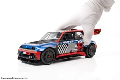 Otto Mobile - 1:18 Renault 5 Turbo 3E E-Tech Metal Blue 2023