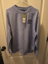 Men's NWT Goodfellow  Co. LIGHT Blue Long Sleeve Pullover Sweatshirt Size Large