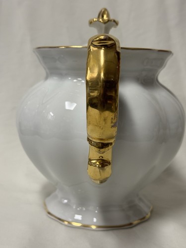 Furstenberg Germany 'Old Paris Porcelain Style' 3-Piece TEA SET w/Heavy Gold - Picture 10 of 16