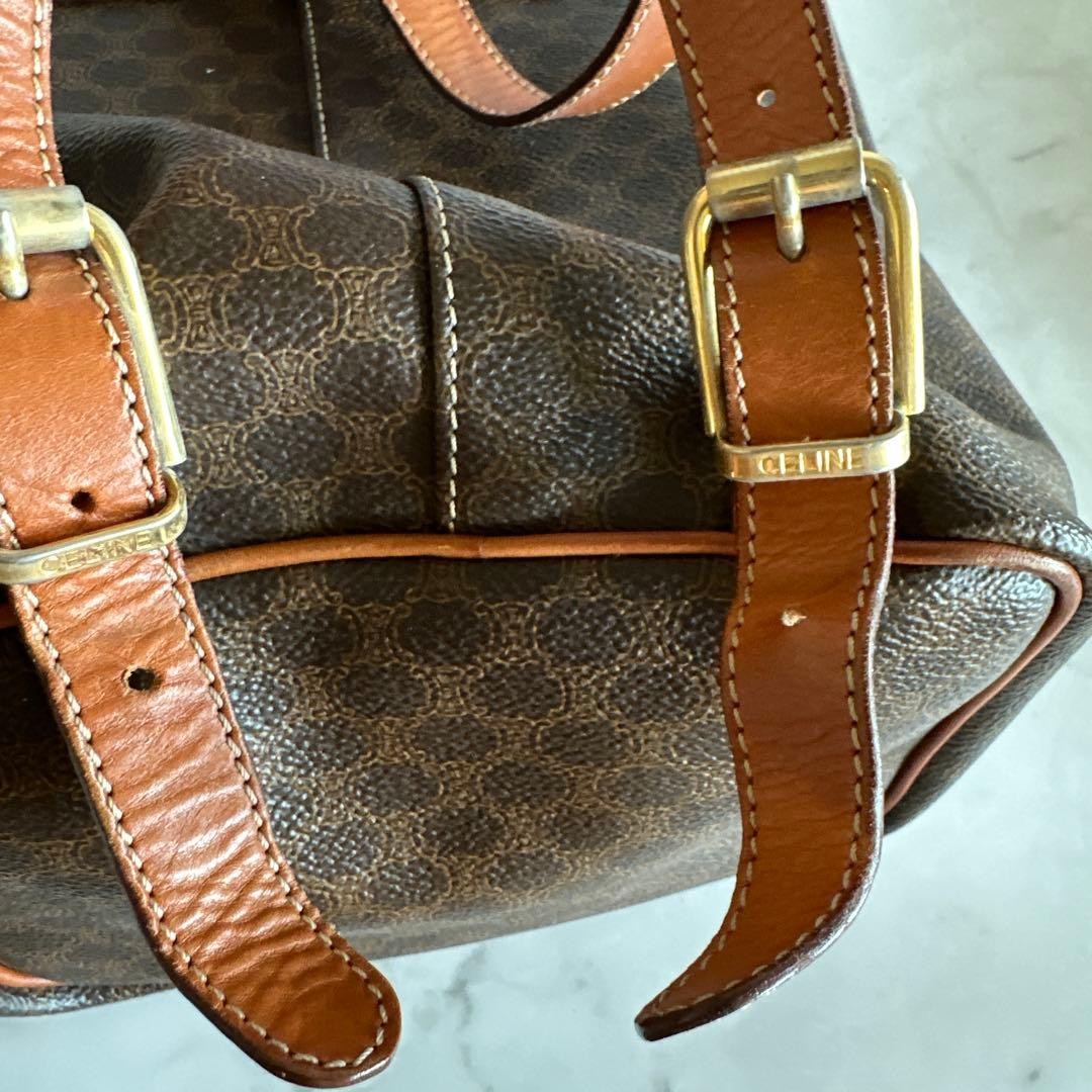 CELINE Celine Macadam Pattern Mini Backpack 90s V… - image 14