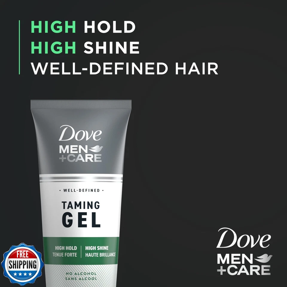 DOVE MEN + CARE Styling Gel 3 count Hair Taming Gel for a Strong Hold Hair St - Image 3 of 4