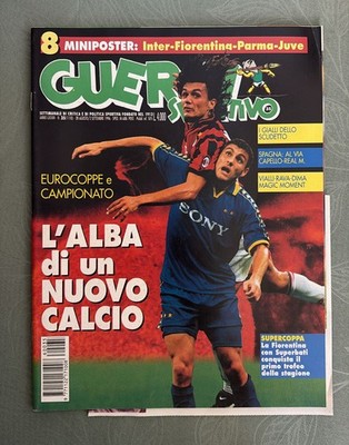 GUERIN SPORTIVO N.35/1996 AUGUST/SEPTEMBER LA FIORENTINA GEWINNT DEN SUPERCUP