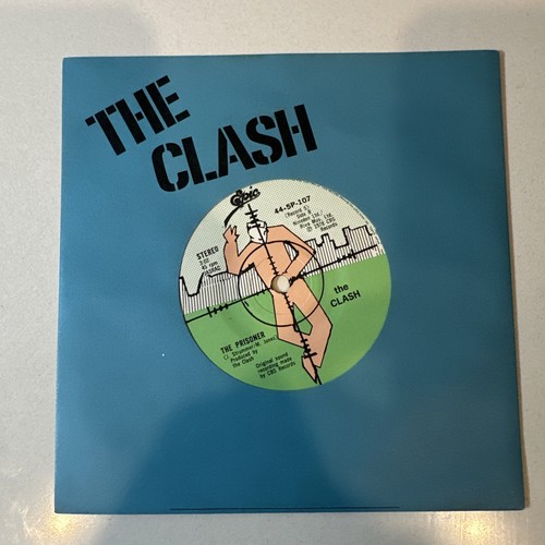 THE CLASH Singles BOX EPIC/SONY 445P103 Japan VINYL 7 - VG+ or better VINYL 45S - Picture 22 of 24