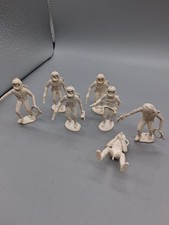Lot of 6 Vintage 1970's Louis Marx White Plastic 5 1/2" Astronauts Spacemen