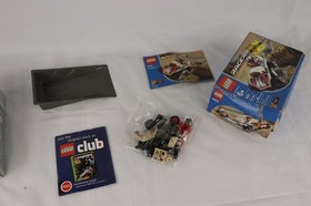 Lego Racers 4582 Red Bullet & 8350 Pro-Stunt Lot - Please read description