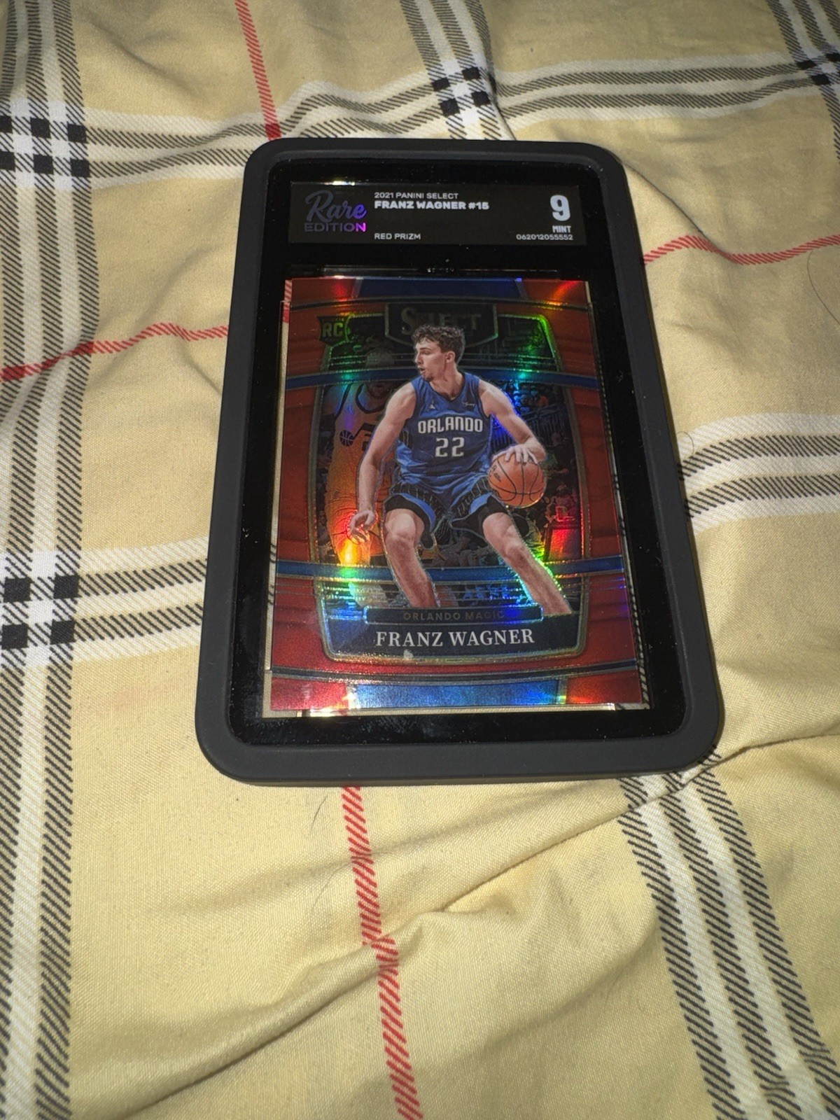 2021-22 Select Basketball Franz Wagner RC Concourse Red Prizm #/199 Magic