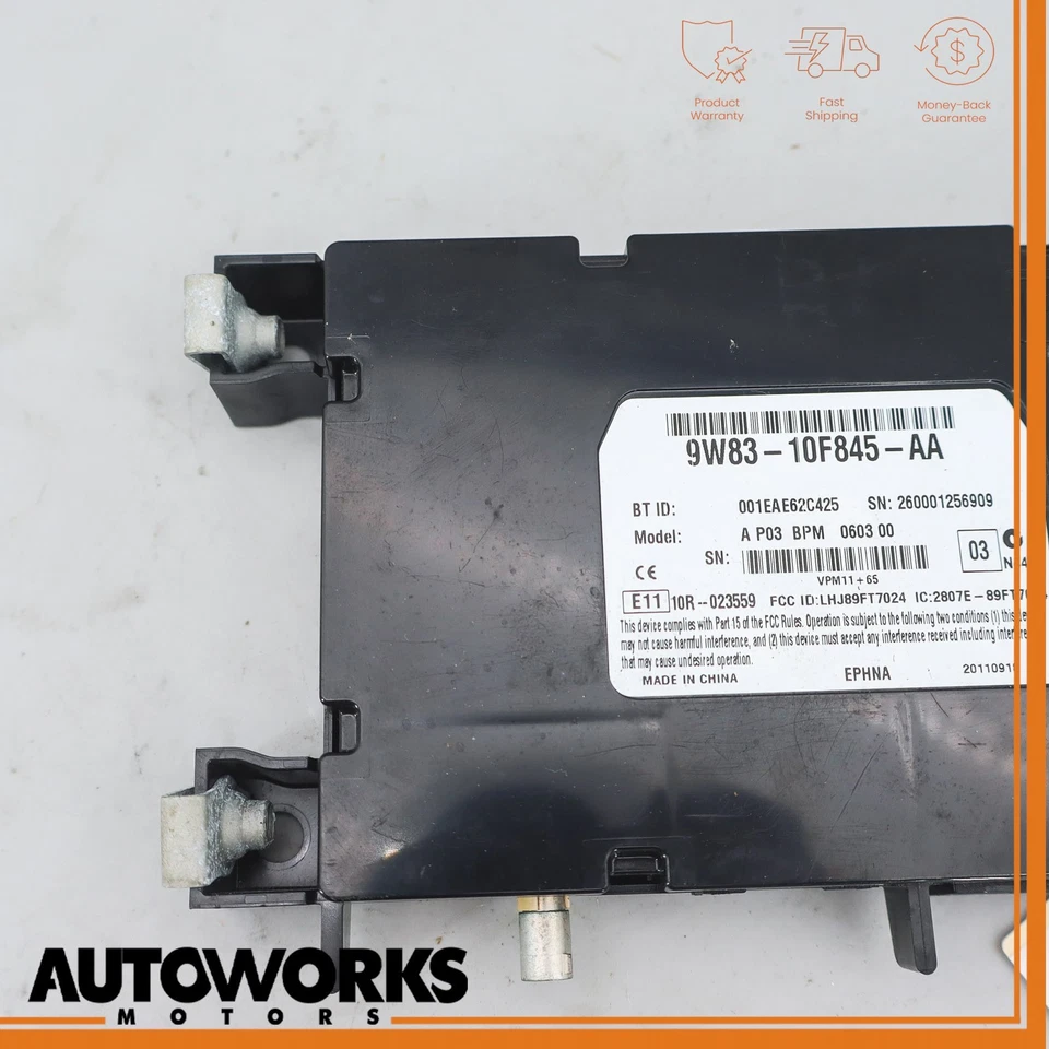 Блок управления 10-15 Jaguar X150 XK XKR ULF High Bluetooth 9W8310D893AA OEM - Изображение 2 из 4