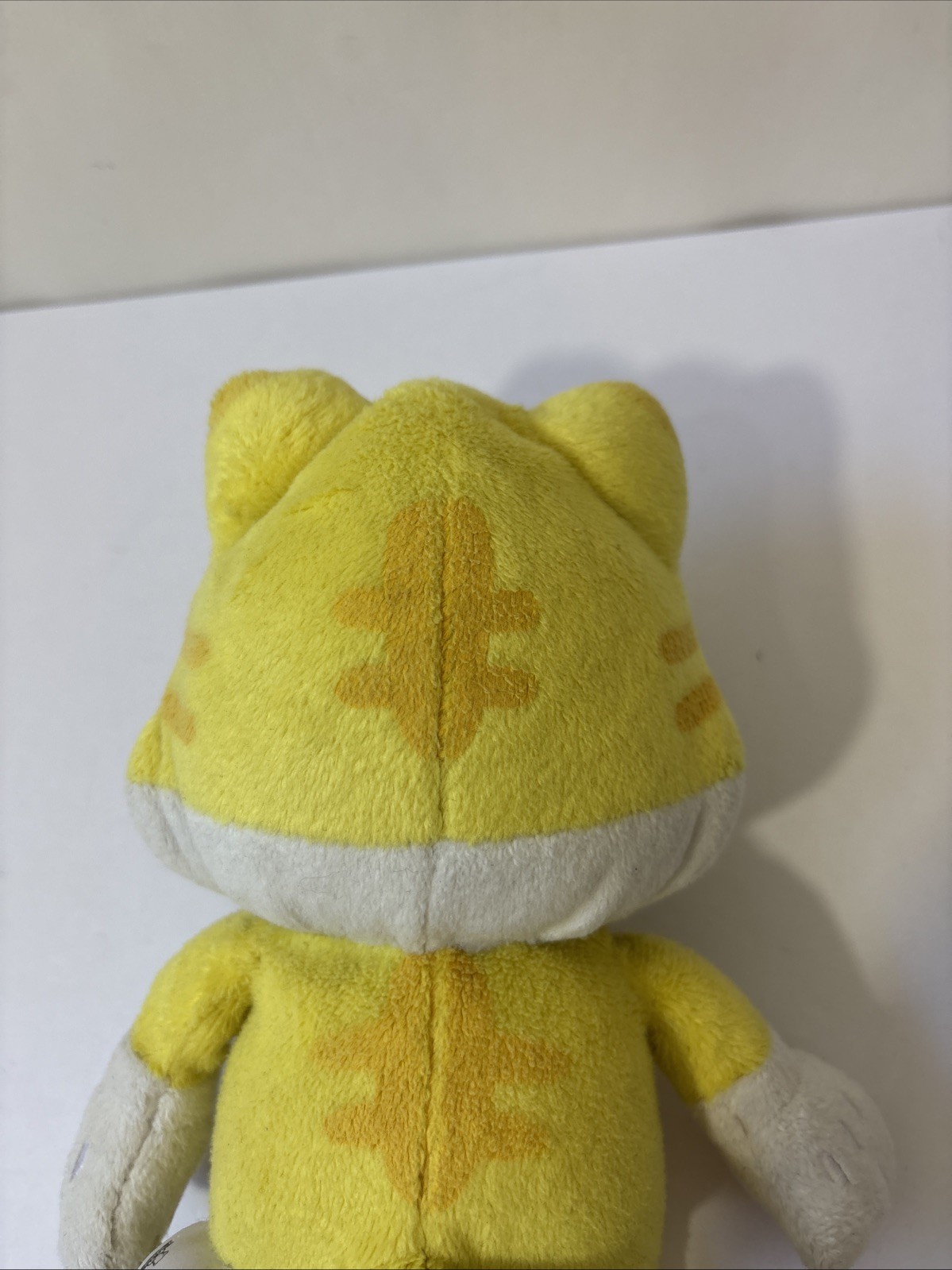2013 Super Mario 3D World Yellow Cat Mario Little Buddy Plush Stuffed Toy 10"