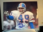 Dennis Smith signed 8x10 photo Denver Broncos autographed c