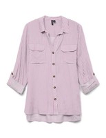 Vmbumpy Langarmshirt New Wvn Ga Noos, GrößE M, Blau, Baumwolle