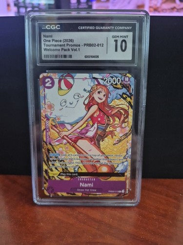 Nami graded CGC 10 for sale on eBay