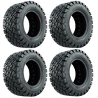 Set of 4 GTW Timberwolf 22" All Terrain Golf Cart Tires | 22x10-12 | 4-Ply