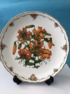 HM Queen Mother - Lieblingsblumen - Tigerlilie - Royal Albert Teller