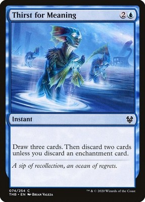Thirst for Meaning | #74 | THB | MTG | Regular | MP