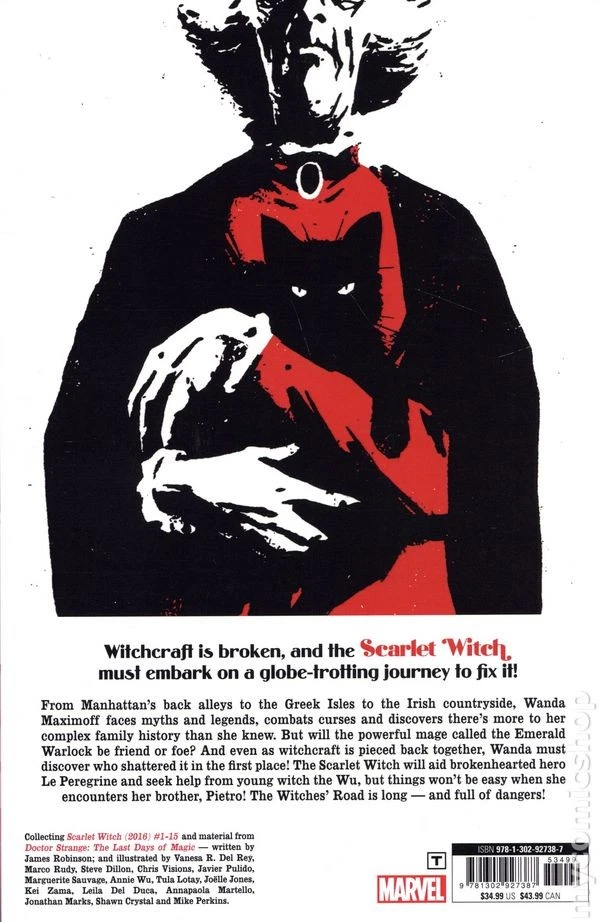 Feiticeira Escarlate TPB por James Robinson The Complete Collection #1-REP MUITO BOM ESTADO 2022 - Imagem 2 de 2