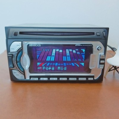 Kenwood DPX-5025M 2DIN Car Audio CD MD Receiver DSP 25thAnniv Used