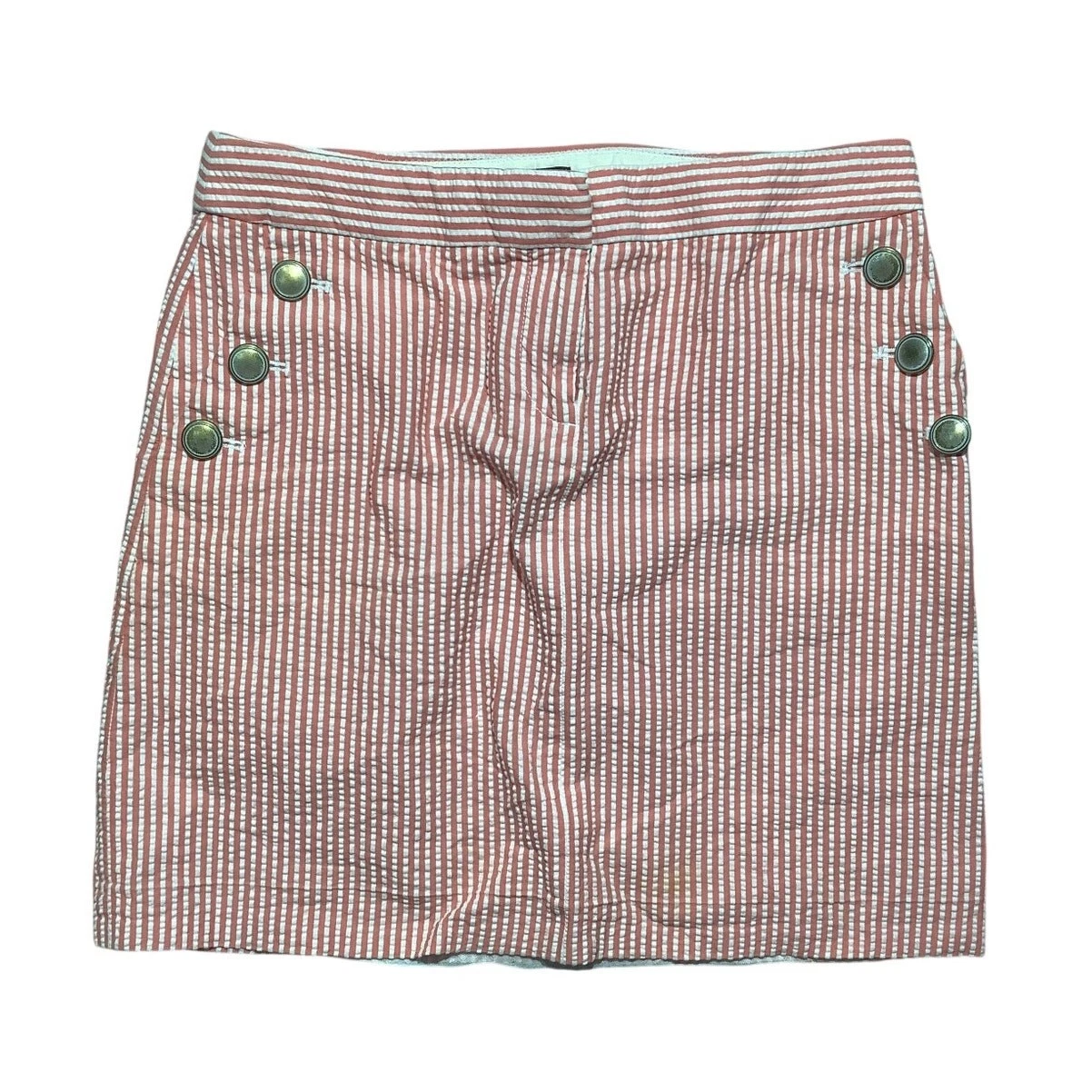 J.Crew striped Seersucker Mini Skirt Women’s Size 0 — Preppy, Coastal, Summer
Opens in a new window