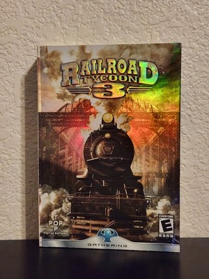 Railroad Tycoon 3 (PC CD-ROM) Small Box CIB COMPLETE