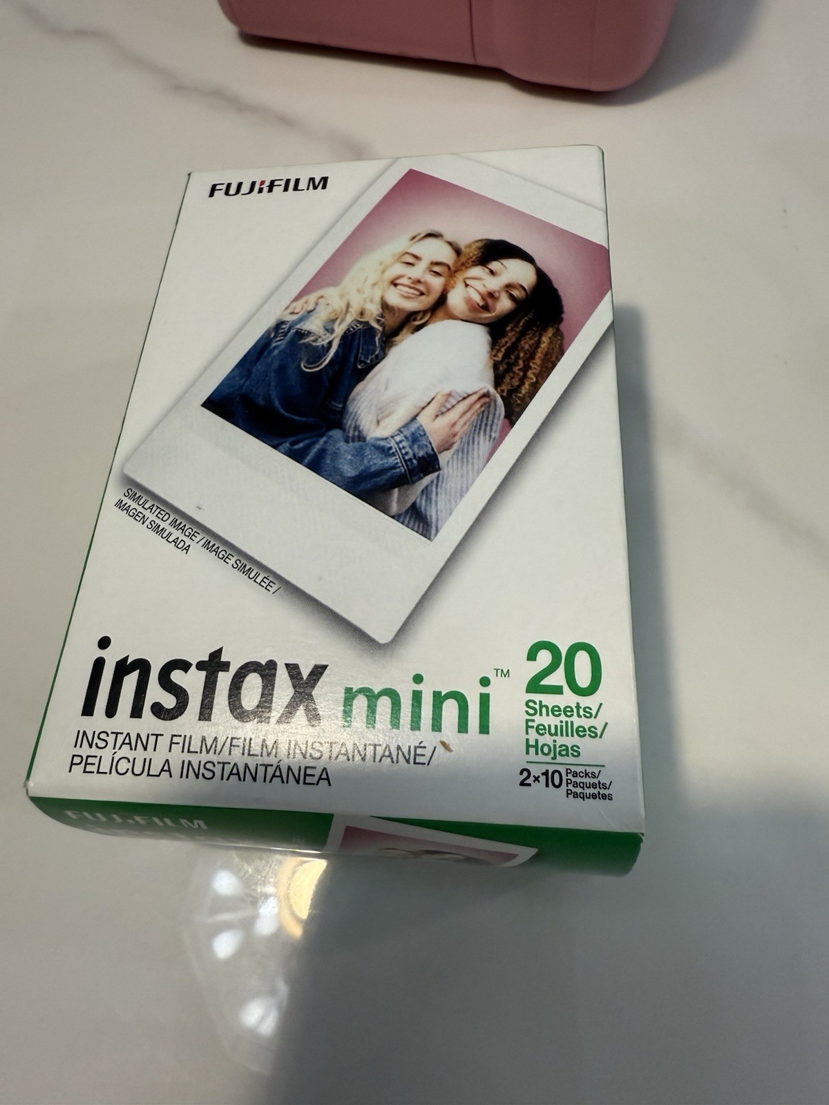 Fujifilm Instax Mini SE Instant Camera In Pink Blister With Instant Film *read*