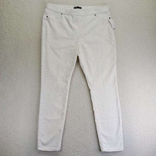 Simply Vera Vera Wang White Mid Rise Shaping Denim Legging Size XL New