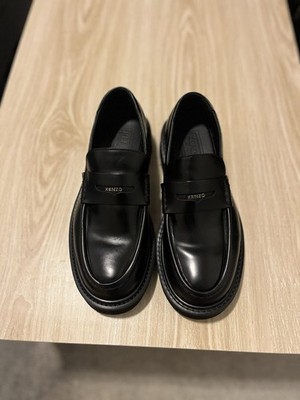 KENZO Men s UKIO' LOAFER IN LEATHER SIZE 7 USA Or SIZE 40 EU