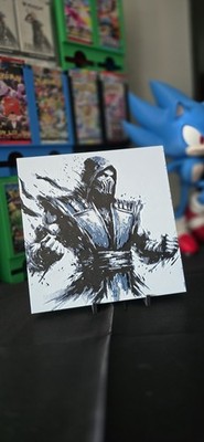 Hueforge-Subzero-MortalKombat-3D Priinted 23cm Aprox