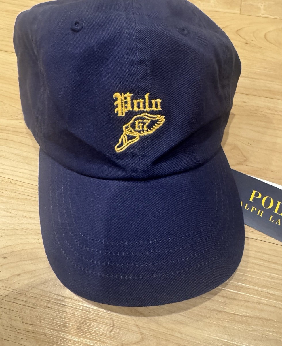 Polo Ralph Lauren Men's RL 67 Stitched Wing Twill Baseball Cap Hat