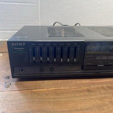 Sony Integrated Stereo Amplifier TA-AX335 With 7-Band Equalizer