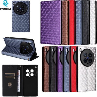 Handyhülle für Vivo X200S X100 S18 Y78 Y28 S17 Y76 V50 Y38 Luxury Wallet Case