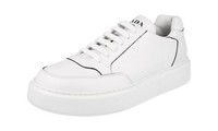 Prada Leder Macro Sneaker - Chunky Plateau 4E3453 - Weiss - Neu - 7,5 41,5