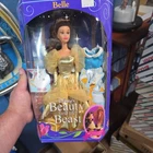 Vintage 1991 Mattel #2433 Disney Classics Beauty and The Beast Belle Barbie Doll