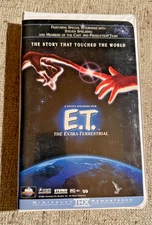 E.T. The Extra-Terrestrial (VHS, 1996, Clamshell) Untested