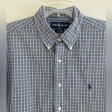 Ralph Lauren Blake men  s plaid button down size L