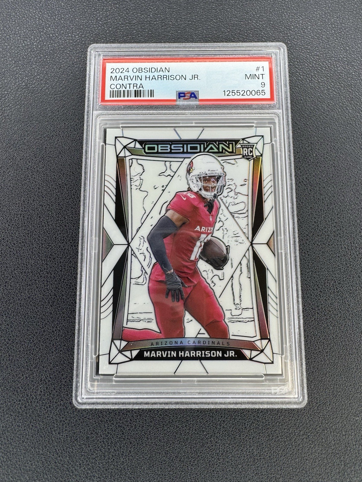 Marvin Harrison Jr. Panini Obsidian #1 Contra