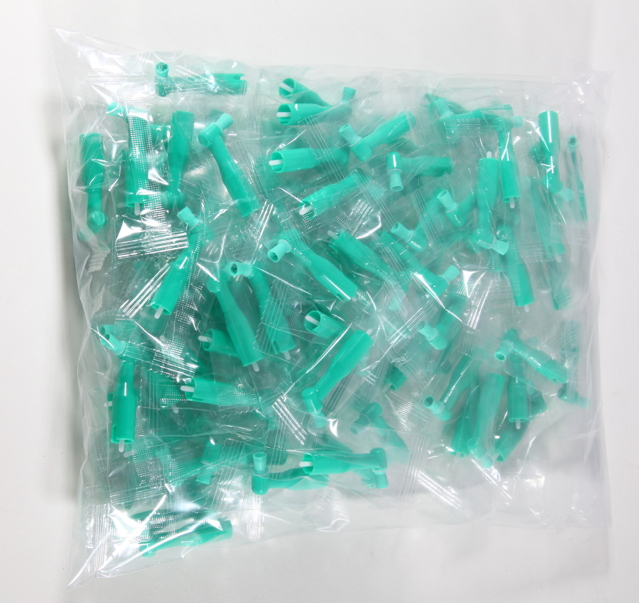 100 Pièces Angles De Prophylaxie Dentaire Jetables - Cupules Souples Sans Latex - Réf. 90 - Neuf