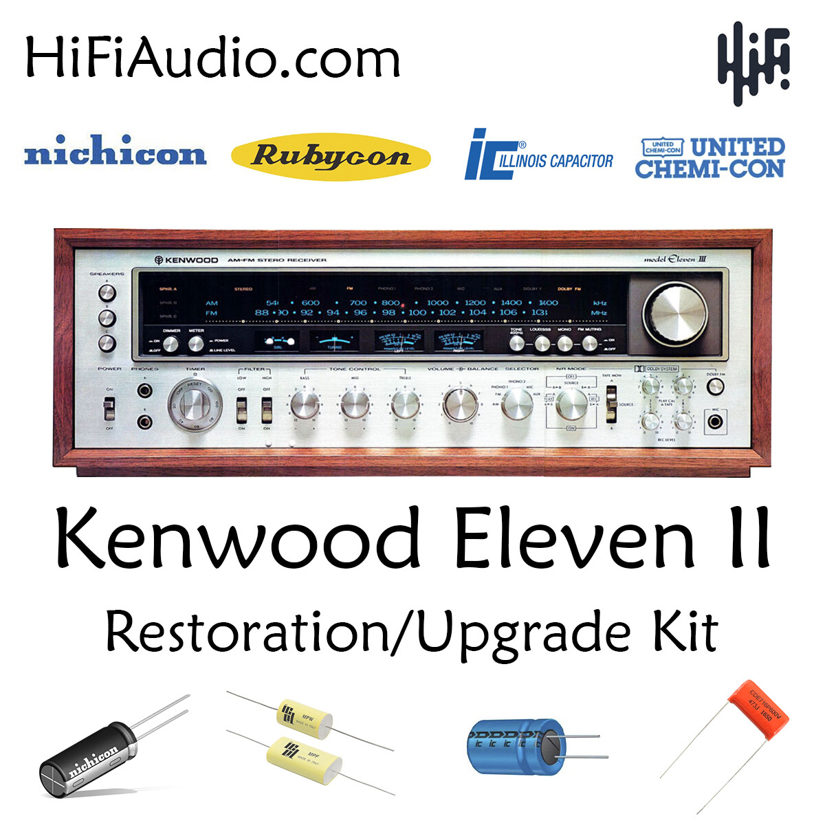 Kenwood model Eleven II rebuild restoration service kit fix