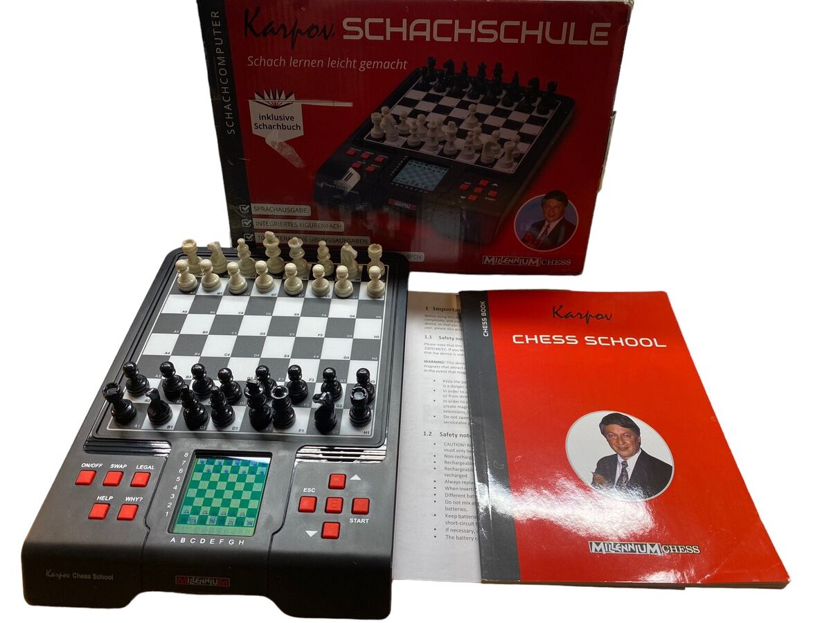 Millennium Karpov Chess School Chess Computer