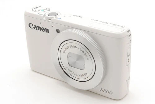 Canon PowerShot S200 10.1MP Compact Digital Camera White - Picture 2 of 7