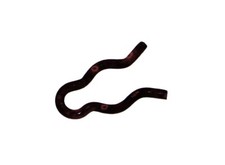 Mustang Emergency Parking Brake Cable Clip Concours Red Phosphorus Stamped Each