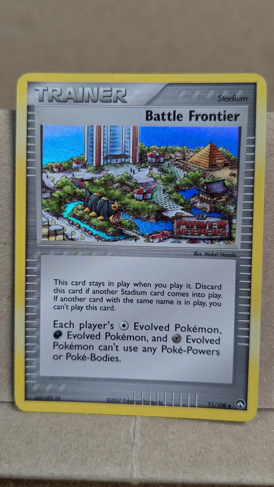 Battle Frontier 71/108 Power Keepers Reverse Holo