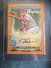 2020 Topps Gypsy Queen RHYS HOSKINS Auto ORANGE #59/70 PHILLIES SSP MINT+