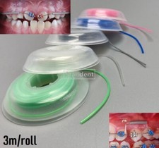 Dental Orthodontic Archwire Sleeves Soft Arch Wires Protect Elastic Tube Bumper