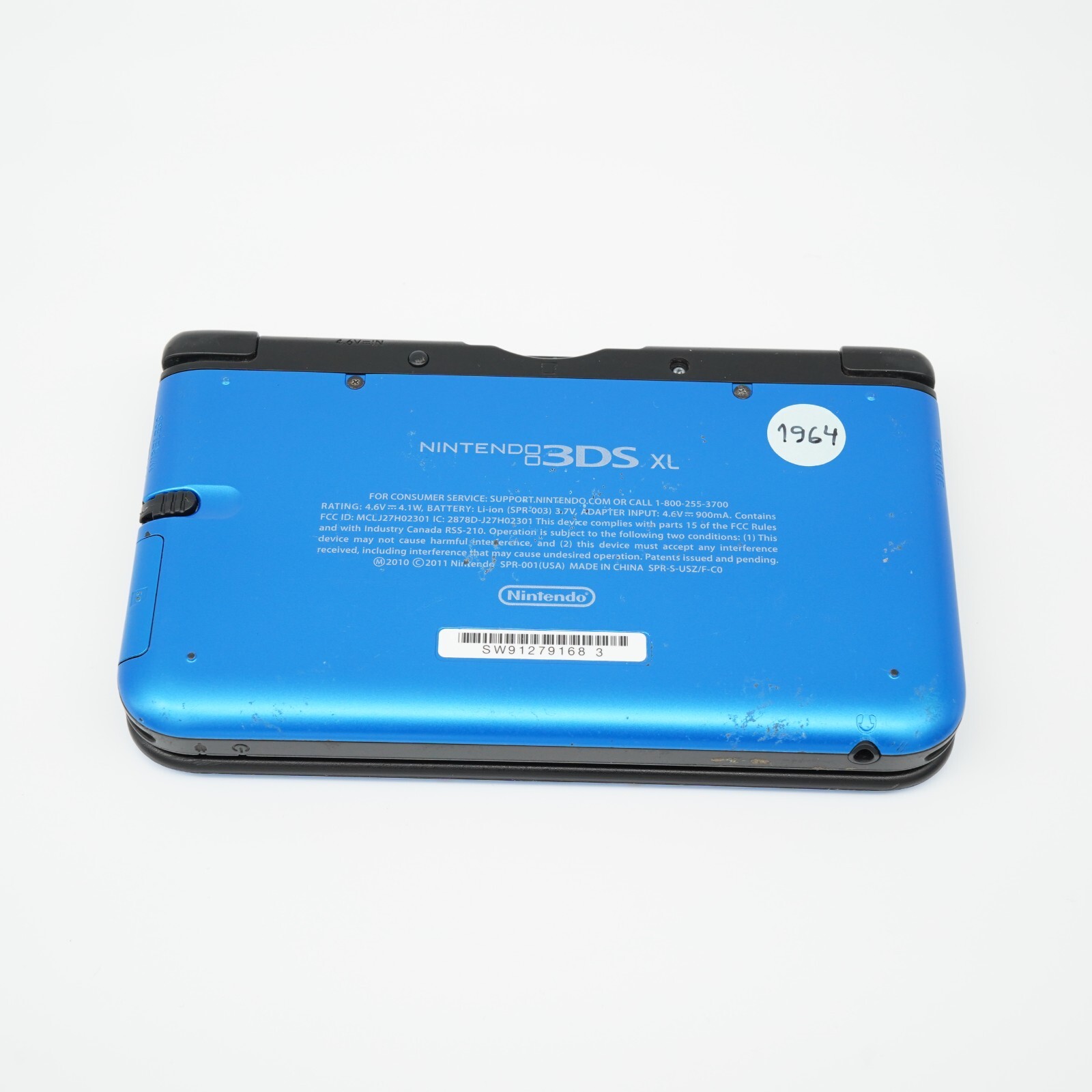 Nintendo 3DS XL Blue Console 4GB Card + Stylus+ Charger (USA) READ! eBay