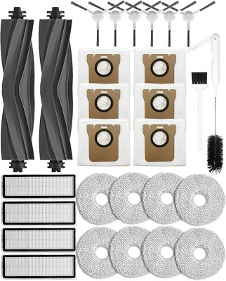 28Pcs Replacement Parts for Dreame L10 Ultra; Xiaomi X10+/ X20+ Accessories: 2 M