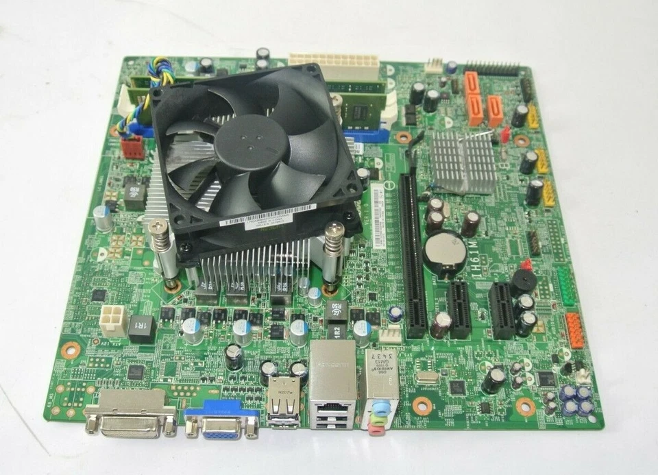 IBM Lenovo ThinkCentre EDGE71 FRU03T6221 MicroATX Motherboard w/ i3-2120 - Image 2 of 4