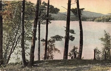 Postcard Lake Rescue Vermont 