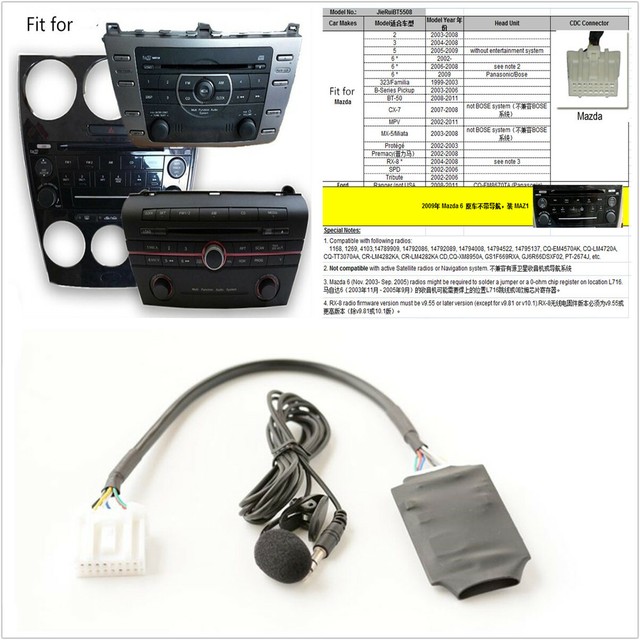 Mazda bluetooth aux