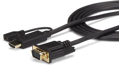 StarTech 6ft HDMI to VGA Active Converter Cable