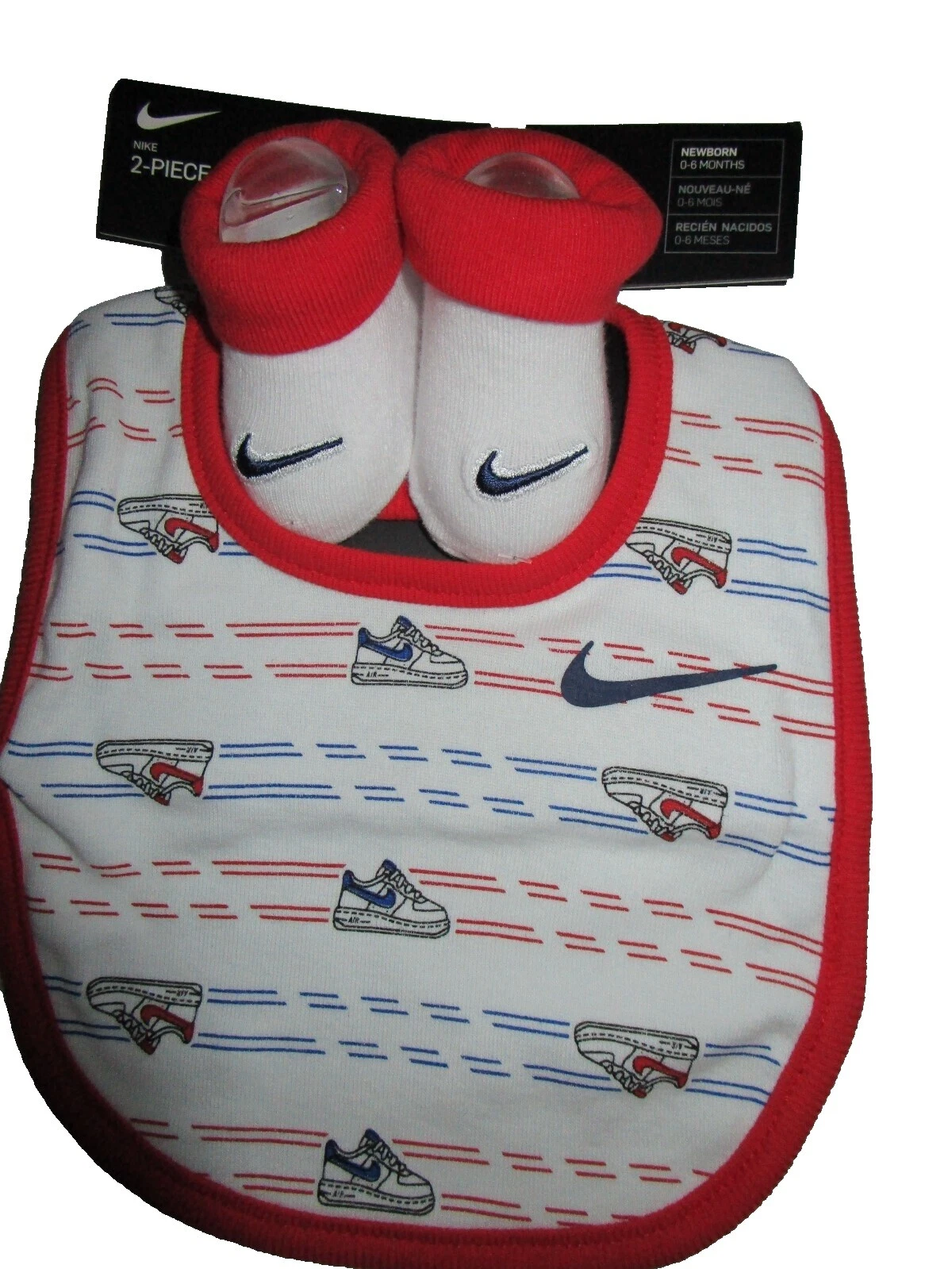 Babadores para Bebê Nike de Algodão para Limpeza